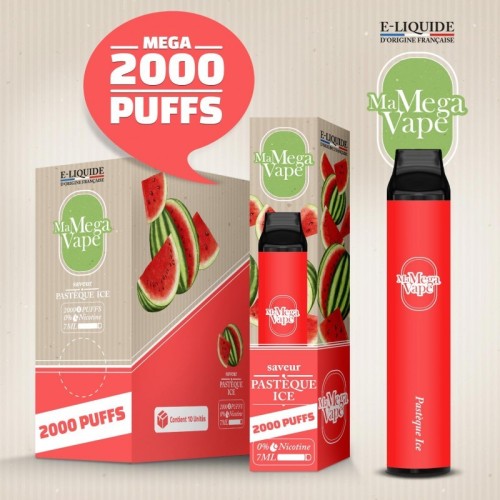 Pastèque Ice - Ma MEGA Vape 2000 puff