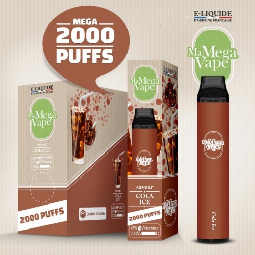 Cola Ice - Ma MEGA Vape 2000 puff