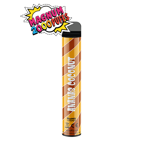 Magnum 2000 puffs - Ananas coconut de Liquideo