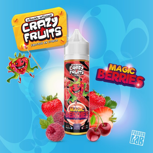 Crazy Fruits - Magic Berries 0mg 50ml