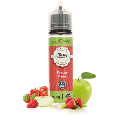 Pomme Fraise 50ml - Tasty Collection de LIQUID'AROM