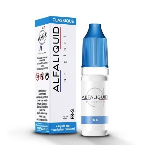 E-liquide Alfaliquid Tabac FR-S 10ml