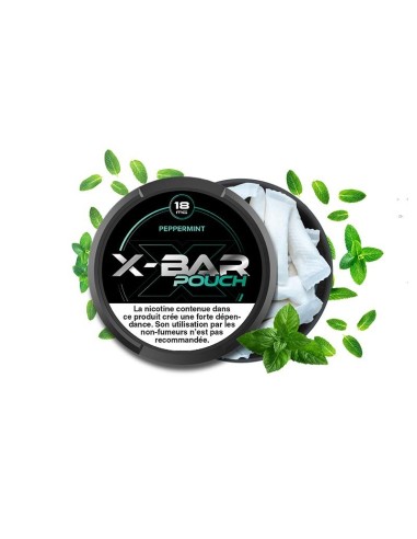 X-Bar Pouch (Sachet Nicotiné) Peppermint