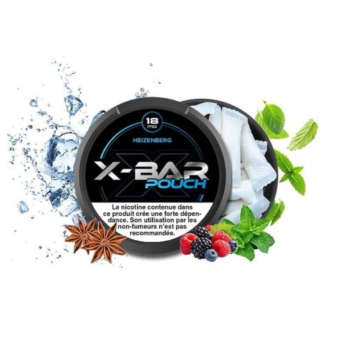 X-Bar Pouch (Sachet Nicotiné) Heizenberg