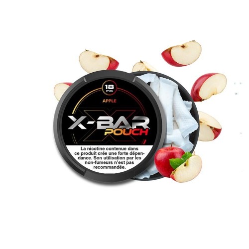 X-Bar Pouch (Sachet Nicotiné) Apple