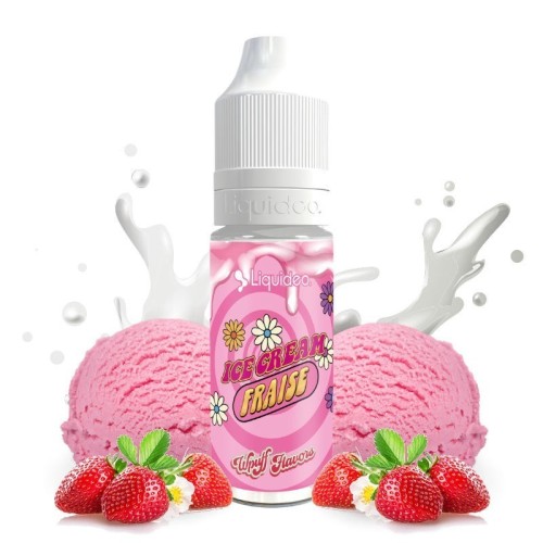 WPUFF - Ice Cream Fraise 10ml - LIQUIDEO