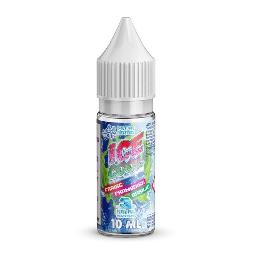 Fraise Framboise Basilic 10ml - Ice Cool