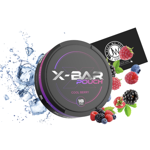 X-Bar Pouch (Sachet Nicotiné) Cool Berry