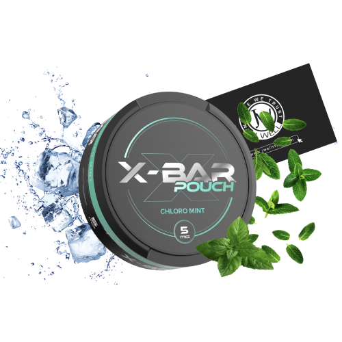 X-Bar Pouch (Sachet Nicotiné) Chloro Mint