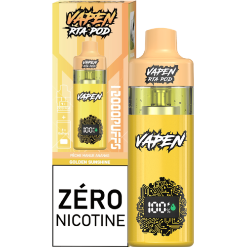 RTA Starter Kit Pêche Mangue Ananas 12K 0% - VAPEN