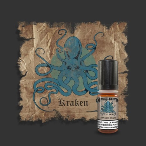 Grossiste Smokertech: Eliquide Kraken de Buccaneer's Juice 10ml