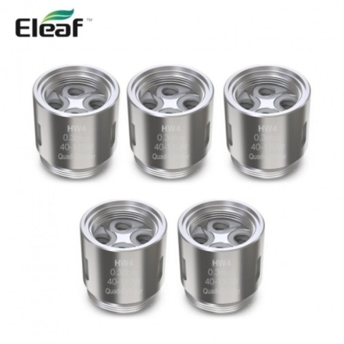 Résistance HW4 (0.3ohm) pour ELLO et ELLO Mini de ELEAF (pack de 5)