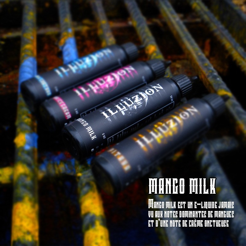 TPD BE/FR - MANGO MILK de ILLUZION 50ml