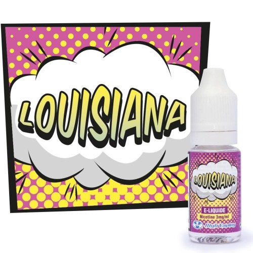 TPD - LOUISIANA 10ml de HIGH VAPING 