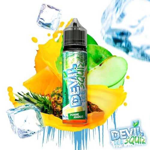 Pomme Ananas 50ml - DEVIL ICE Squiz - AVAP