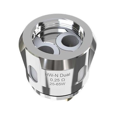 Résistances HW-N DUAL (0.25oHm) de ELEAF (Pack de 5)