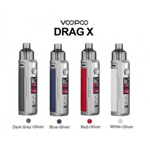 Drag X Mod Pod 80W NEW COLOURS 2 - Voopoo