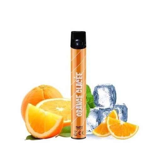 Wpuff Orange Glacé (Boite de 10) - Liquideo