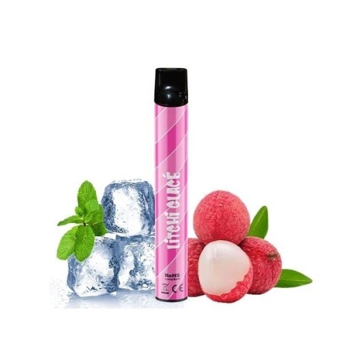 Wpuff Litchi Glacé (Boite de 10) - Liquideo