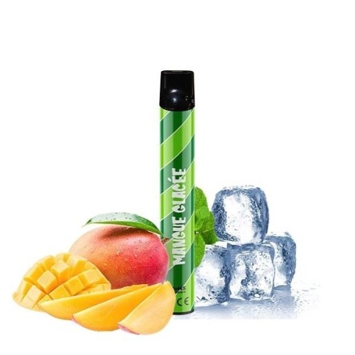 Wpuff mangue glacée (Boite de 10) - Liquideo