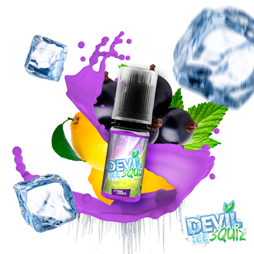 Citron Cassis 10ml - DEVIL ICE Squiz - AVAP