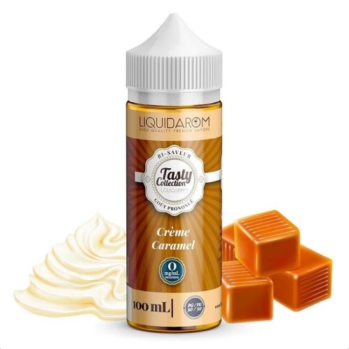 Crème Caramel 50ml - Tasty Collection de LIQUID'AROM