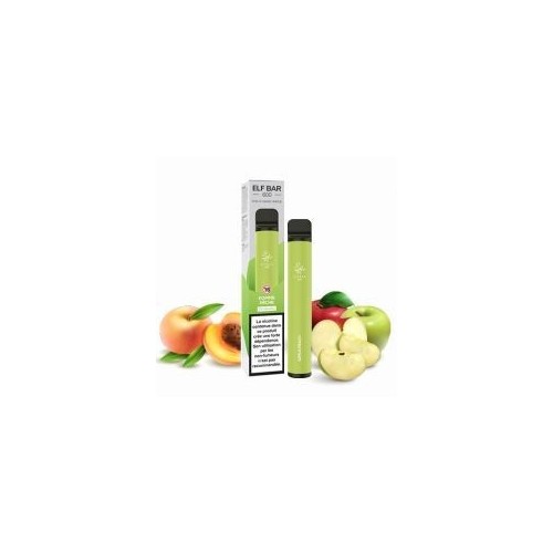 PUFF Pomme Pêche Pod Jetable 20mg - Elfbar 